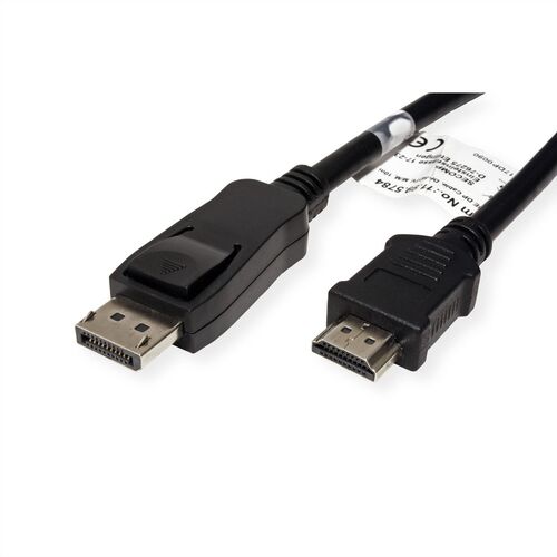 CABLE DISPLAYPORT 10 M DP-HDTV (HDMI) , M/M VALUE