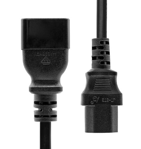 PROXTEND CABLE DE ALIMENTACION EXTERNA C13-C20 NEGRO 0,5 METROS