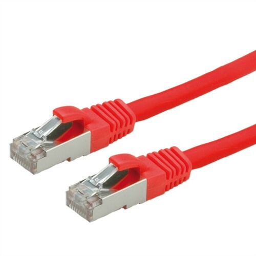 LATIGUILLO RJ45 0,5 M. CAT.6 S/FTP (PIMF) AWG28 COBRE LIBRE DE HALOGENO ROJO VALUE