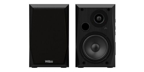 Wiibo Neo 50 Altavoces Estantería Bluetooth Activos 50W. Pareja Negro