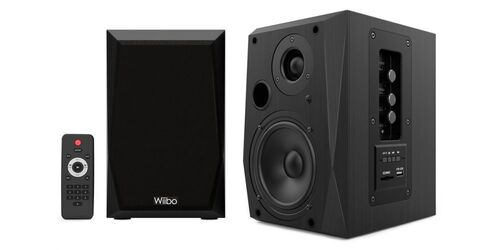 Wiibo Neo 50 Altavoces Estantería Bluetooth Activos 50W. Pareja Negro