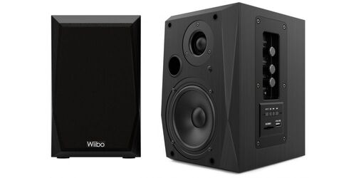 Wiibo Neo 50 Altavoces Estantería Bluetooth Activos 50W. Pareja Negro