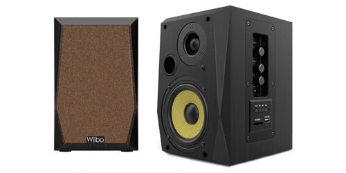 Wiibo Neo 50 V2 Black Altavoces Estantería Bluetooth Activos 50W. Pareja