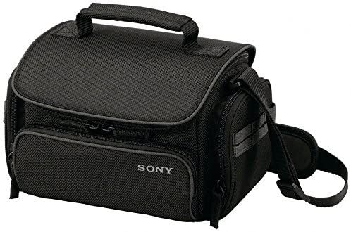 Sony LCSU20B - Bolsa para videocámara o DSLR, Color Negro