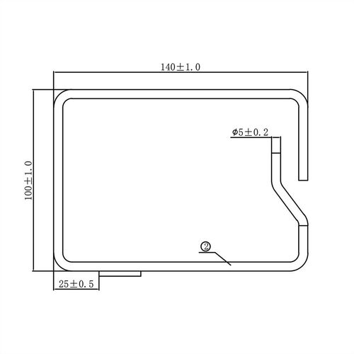 Organizador de cables de 19", 140x100 mm, metálico Roline