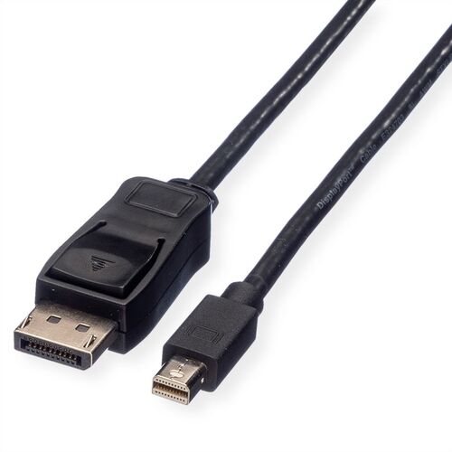 CABLE DISPLAYPORT 2 M , DP M - MINIDP M,  VALUE