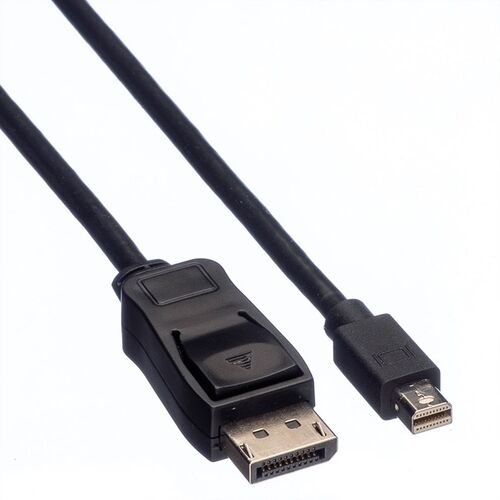 CABLE DISPLAYPORT 2 M , DP M - MINIDP M,  VALUE