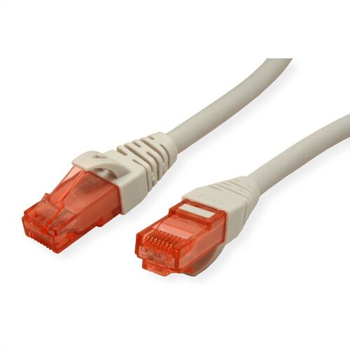 LATIGUILLO RJ45 15 M CAT.6 UTP, LSOH, COMPONENT LEVEL, GRIS ROLINE