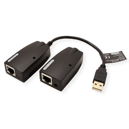 Extensor USB 2.0 sobre  RJ-45 hasta 50m. VALUE