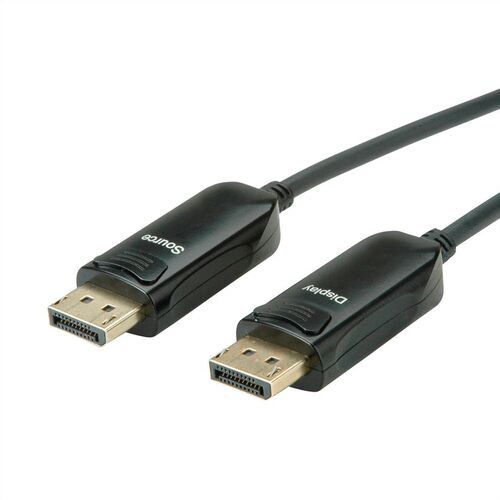 Cable Displayport DP  50 M.  v1.4 Active Optico (AOC), 8K HDR ,UHD (7680x4320 a 60 Hz) M/M, ROLINE