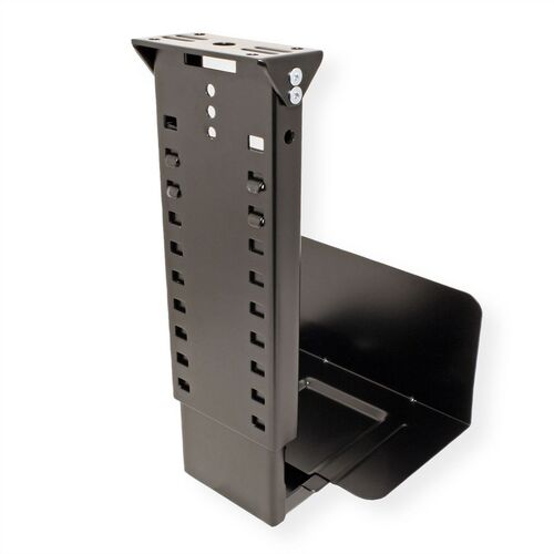 SOPORTE CPU BAJO MESA NEGRO METALICO ROLINE