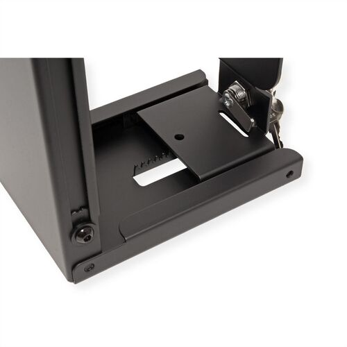 Soporte para PC Slim/Mini, con cierre, negro ROLINE