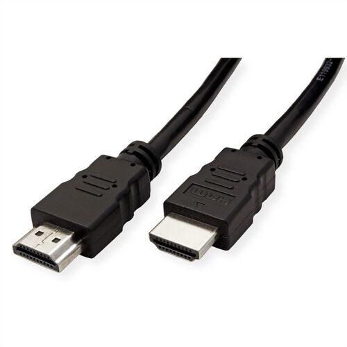 Cable HDMI  10 M. alta velocidad, M/M, negro, 1920 x 1200 @60Hz (2K, Full HD) VALUE