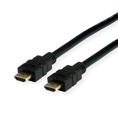 Cable HDMI 10 M. Ultra HD + Ethernet, M/M, enchufe resistente, 4 K, HDR, 3D,  3840x2160 @60Hz, negro VALUE