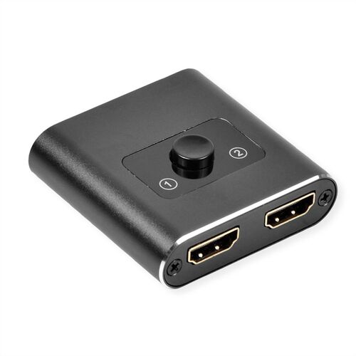 Conmutador HDMI Bi-Directional 2 Puertos , 4K60 ROLINE