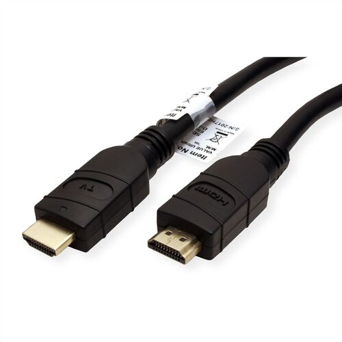 VALUE UltraHD HDMI Active Cable, M/M, 15m