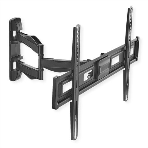 Soporte de TV de pared articulado sólido, hasta 177,8 cm (37" - 70"), negro VALUE