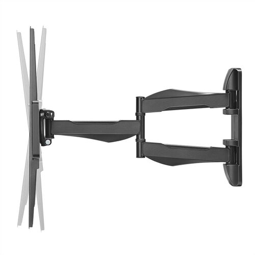 Soporte de TV de pared articulado sólido, hasta 177,8 cm (37" - 70"), negro VALUE