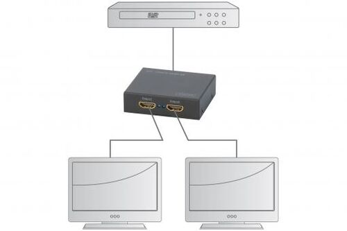 DIGITUS Conmutador 4K HDMI 1x2