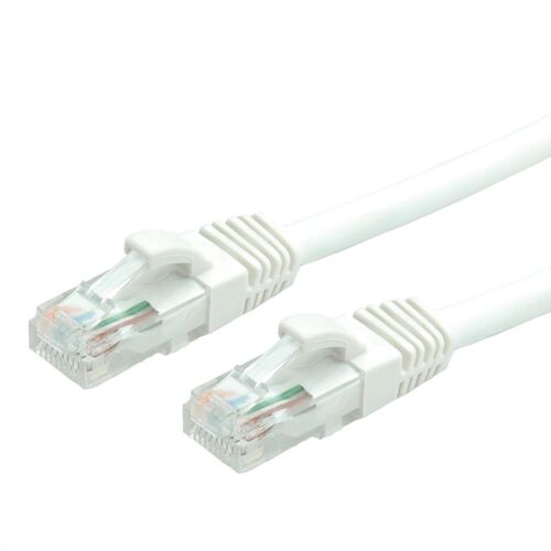 LATIGUILLO RJ45 1,5 M. CAT.6A UTP FLEXIBLE AWG 24 COBRE 10 GIGABIT BLANCO VALUE