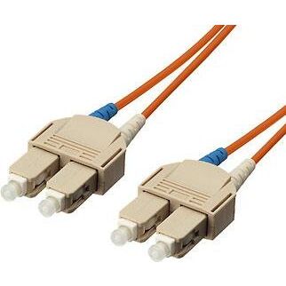 CABLE FIBRA OPTICA 0,5 M. 62.5-125", SC-SC