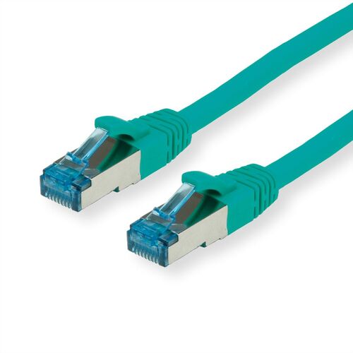 LATIGUILLO RJ45 10 M. CAT.6A S/FTP AWG 27 500 MHZ COBRE LIBRE DE HALOGENO VERDE VALUE