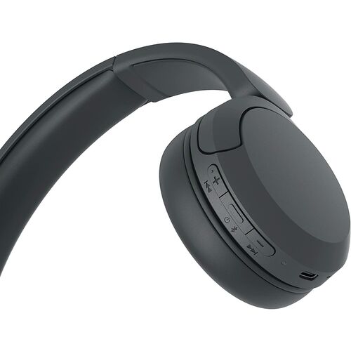 Sony Auriculares Inalámbricos Bluetooth, hasta 50 Horas de Autonomía con Carga Rápida, Negro