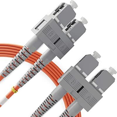 CABLE FIBRA OPTICA 0,5 M. 62.5-125", SC-SC