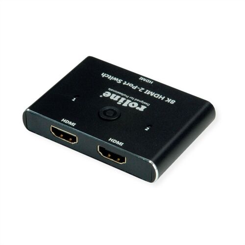 ROLINE HDMI Switch, 8K, 2 ports