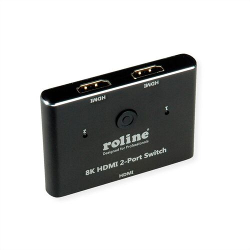 ROLINE HDMI Switch, 8K, 2 ports