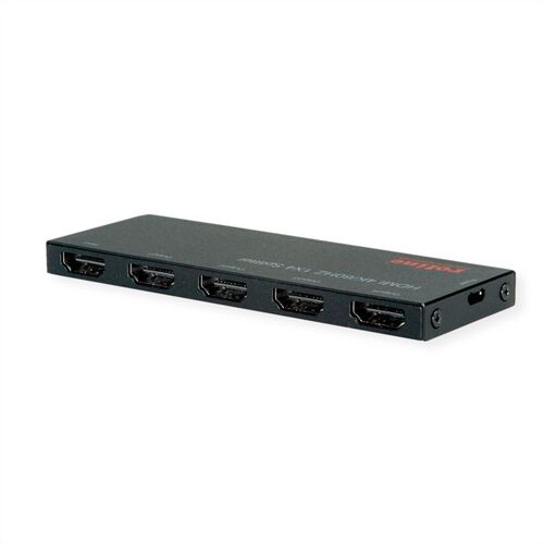 MULTIPLEXOR HDMI , 4 PUERTOS, 1 x 4, UltraSlim, 4K60Hz ROLINE