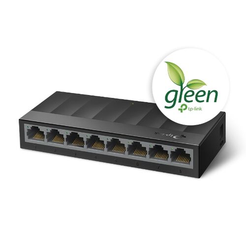 Switch TP-Link LS1008G 8 Puertos/ RJ-45 10/100/1000