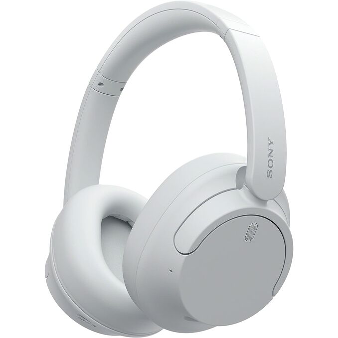 Sony Auriculares Inalámbricos Bluetooth, con Noise Cancelling, hasta 35 Horas de Autonomía y Carga Rápida, Blanco