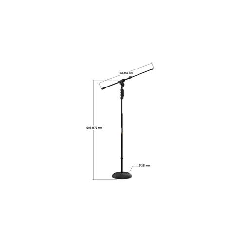 audibax_BASE10E_soporte_microfono_suelo_medidas