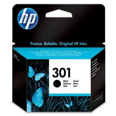 CARTUCHO HP INK. 1000/2000/3050 Nº 301 NEGRO