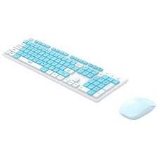 OX Teclado + Ratón Inalámbricos 1200DPI  Azul