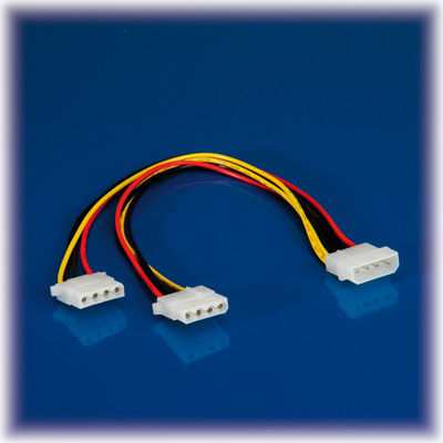 CABLE ALIMENTACION INTERNA  0,30 MTS. MOLEX  M - MOLEX H X2