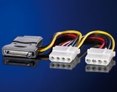 CABLE ALIMENTACION INTERNA SATA M / 3 X MOLEX H