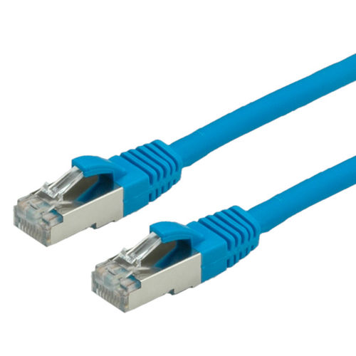 LATIGUILLO RJ45 1,5 M. CAT.6 S/FTP (PIMF)  AWG28 COBRE FLEXIBLE LIBRE DE HALOGENO AZUL VALUE