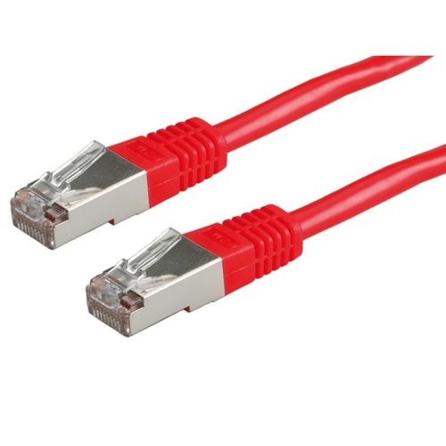 LATIGUILLO RJ45 3 M. CAT.6 S/FTP (PIMF) COBRE ROJO VALUE