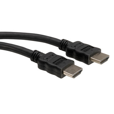 CABLE HDMI 1 M. HDMI M/HDMI M ALTA VELOCIDAD CON ETHERNET ROLINE