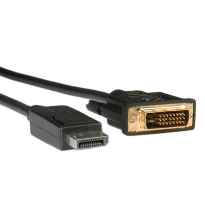 CABLE DISPLAYPORT 2 M. DP M/DVI  M ROLINE