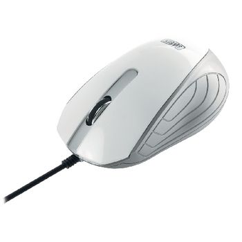 RATON USB SWEEX 1000 DPI BLANCO/PLATA