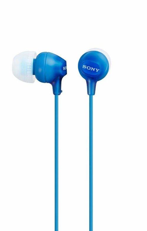 AURICULARES DE BOTON INTRA AURAL 1,2 METROS AZUL SONY