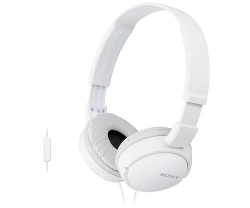 AURICULARES ESTEREO  DIADEMA PARA MP3 CON CABLE DE 1,2 METROS BLANCO SONY