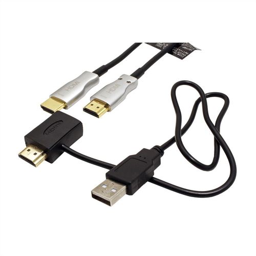 Cable HDMI 50 M UHD,  Optico Activo (AOC), 4K60, M/M,  VALUE