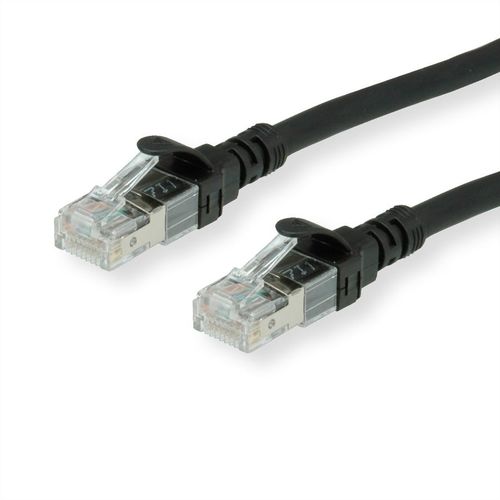 LATIGUILLO RJ45  10 M CAT.6A UTP LSOH COMPONENT LEVEL NEGRO  ROLINE