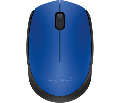 LOGITECH RATON WIRELESS OPTICO M171 AZUL