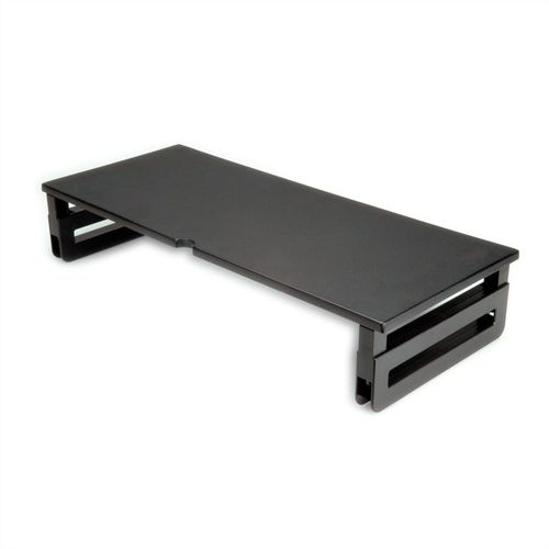 Soporte de portátil / monitor de altura ajustable, negro VALUE