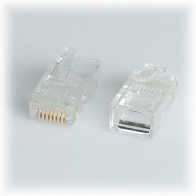 CONECTOR RJ45 8 HILOS CAT.5 UTP (BOLSA 10 UNIDADES)